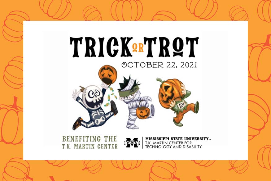 Trick or Trot promotional graphic