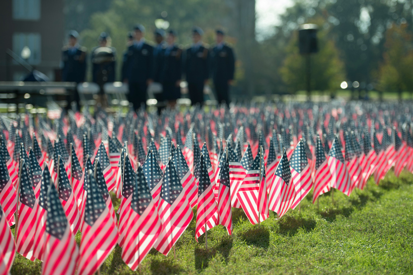 MSU formally observes Veterans Day with a 2:30 p.m. Friday ceremony on the Drill Field. (Photo by Megan Bean)