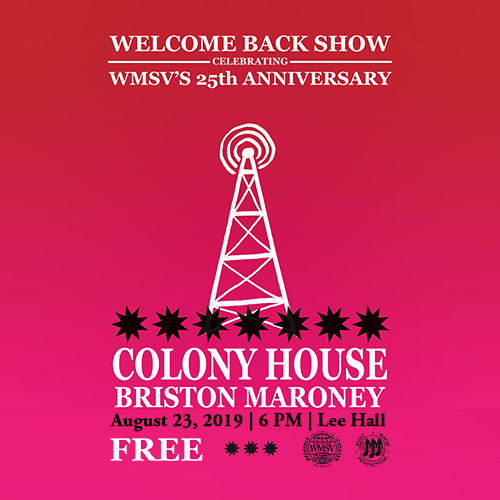 Mississippi State’s Music Maker Productions and WMSV radio station are presenting a Welcome Back Show on Aug. 23 in honor of the station’s 25th anniversary.