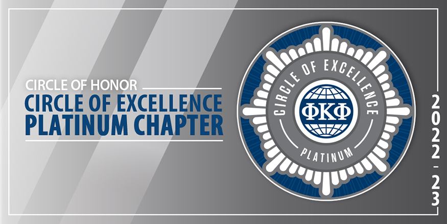PKP Circle of Excellence Platinum Chapter graphic