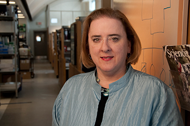 Environmental portrait of Elaine Ostrander