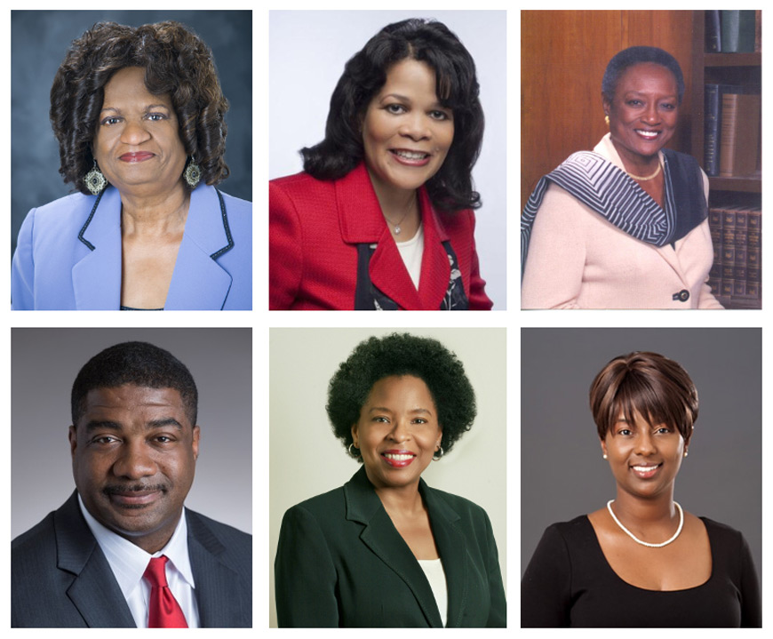 Linda Cornelious, Marilyn Crouther, Sebetha Jenkins, Albert J. Williams, Wanda Williams and Camille Scales Young are being honored for their vision, leadership, innovation and achievement, public service and contributions to society.