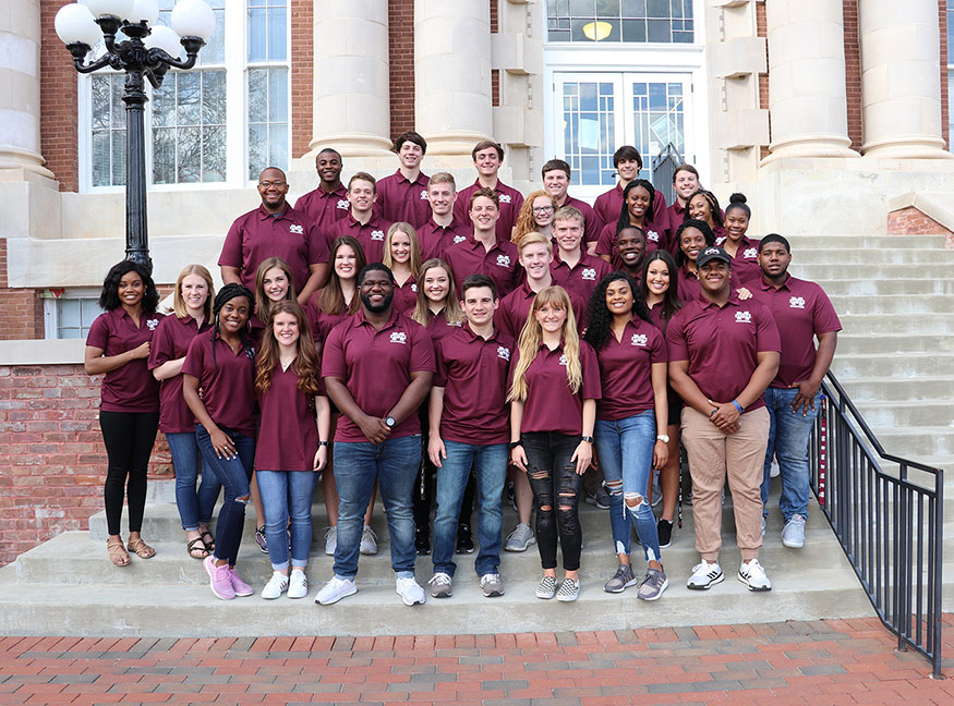 MSU’s Roadrunners lead campus tours, correspond with prospective students and assist with various campus events throughout the school year. Nearly 50 students have been selected for the prestigious student group for 2018-2019.  (Photo submitted) 