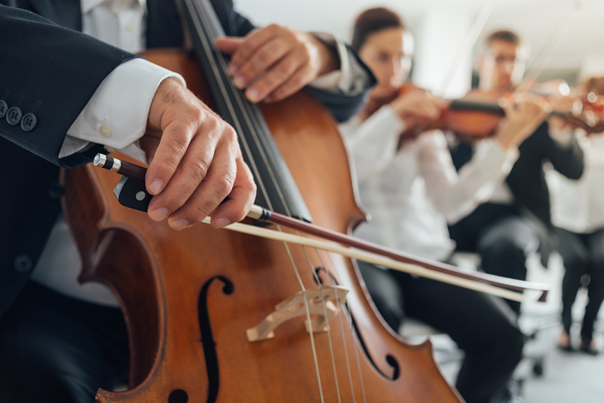 The Starkville-Mississippi State University Symphony Orchestra will present the “Best of the Bs” during its spring concert March 19 in historic Lee Hall’s Bettersworth Auditorium. (Photo courtesy of Shutterstock/Stokkete)