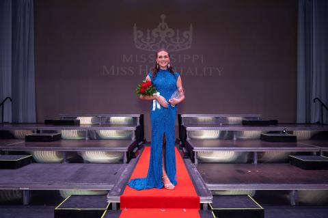Presley Bassett on stage