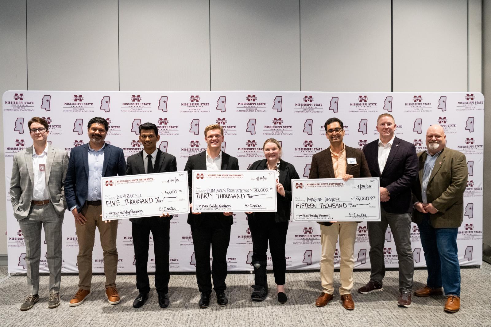 Mississippi State Center for Entrepreneurship and Outreach’s spring Startup Summit awarded nearly $100,000 in prizes to college students and Mississippi-based businesses. More than 75 companies entered and competed in the two-day event April 24-25, featuring college student startups from MSU, Arkansas, North Carolina, Massachusetts and throughout the Southeast. (Photo by Grace Cockrell)