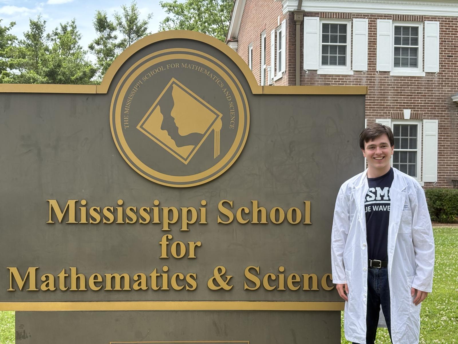 Anderson Chaney, a junior at Mississippi School of Mathematics and Science, has studied a superfood at Mississippi State. (Photo submitted)