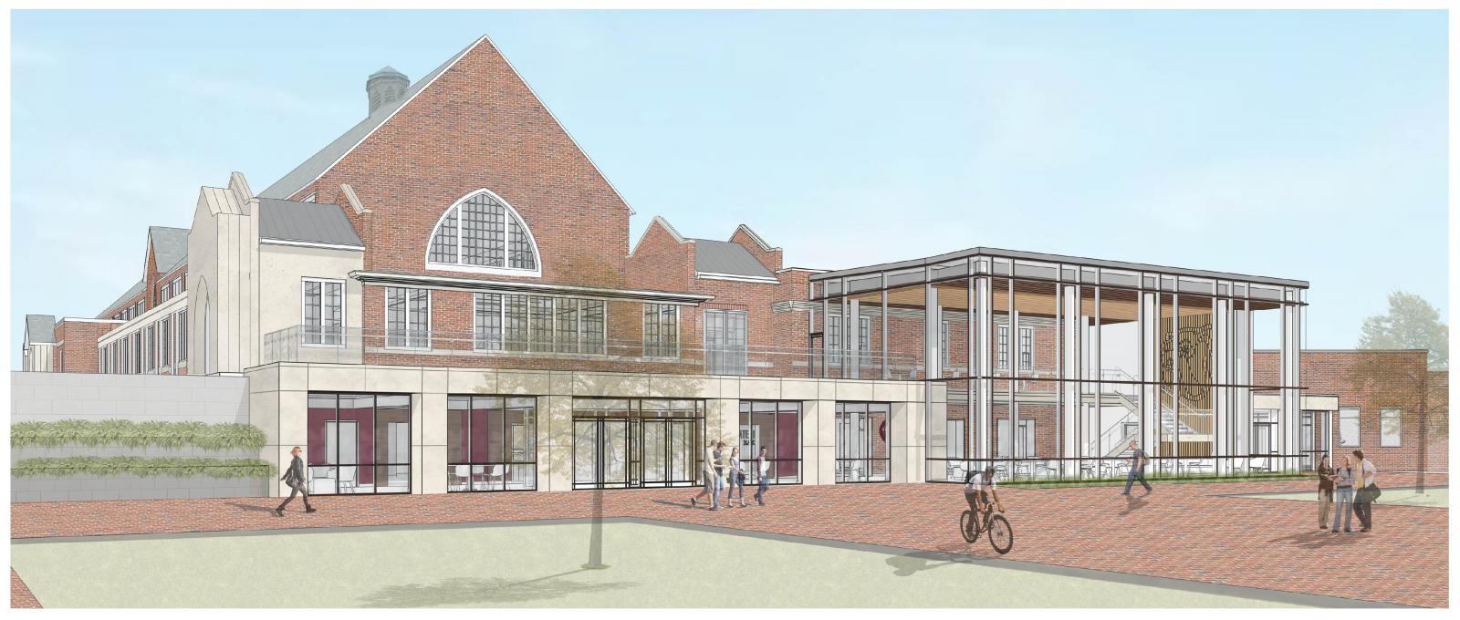 exterior rendering of perry