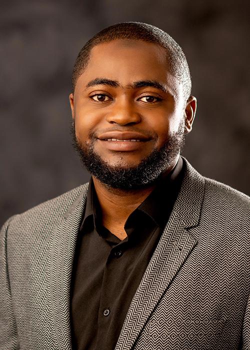 A portrait of Ridwan Ayinla.