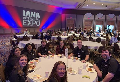 Students attend the Intermodal Association of North America (IANA) Intermodal Case Study Competition.