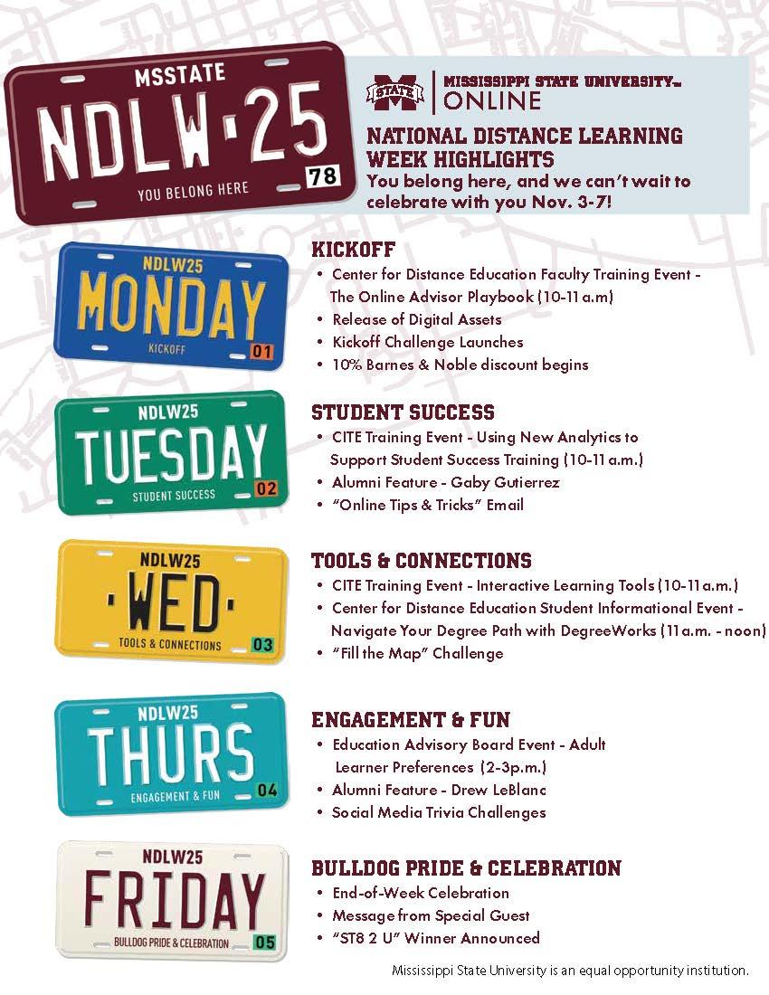 National Distance Learning Week