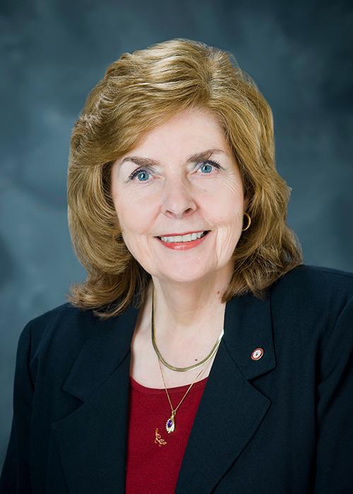 A portrait of Janice Chambers.