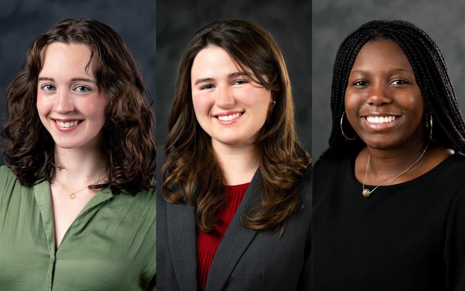 Three MSU students receive prestigious Goldwater Scholarship