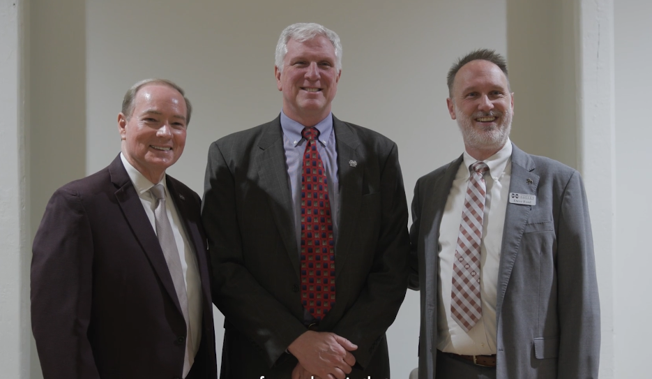 MSU VIDEO: Alumnus Matt Ramsey, Artemis II Manager, visits Mississippi State University Foundation