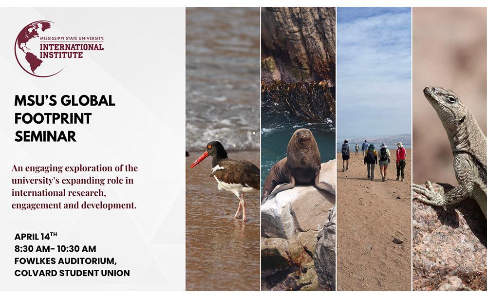 MSU's Global Footprint Seminar promotional graphic