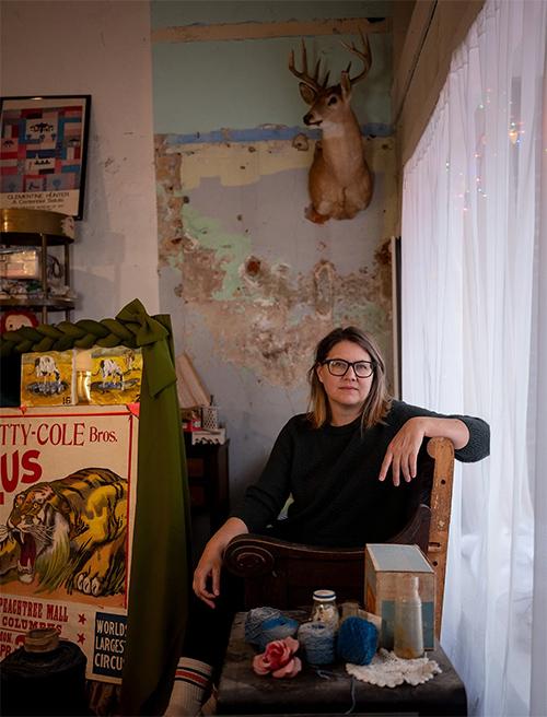 Portrait of Coulter Fussell in a studio environment
