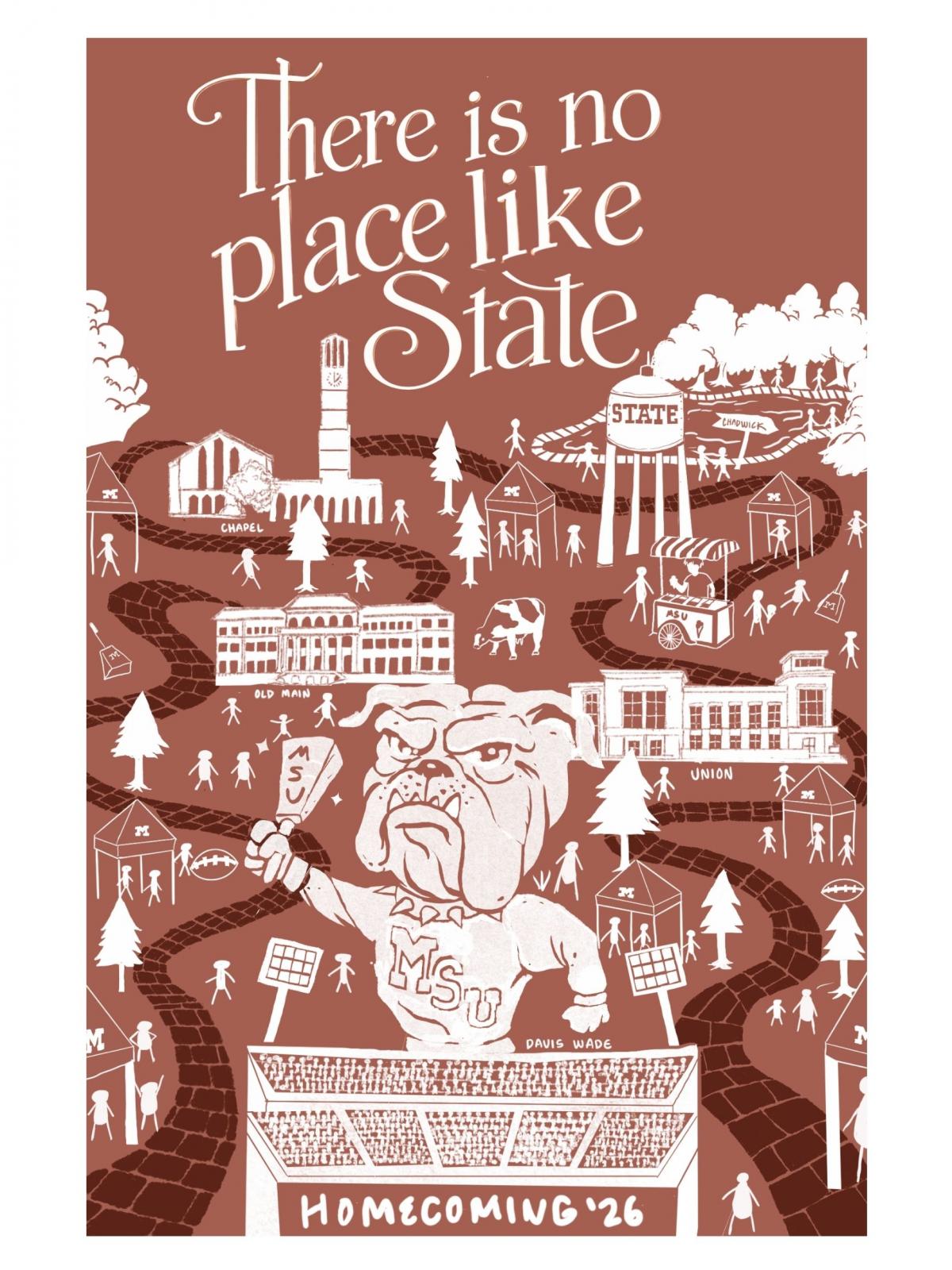 There is no place like State poster
