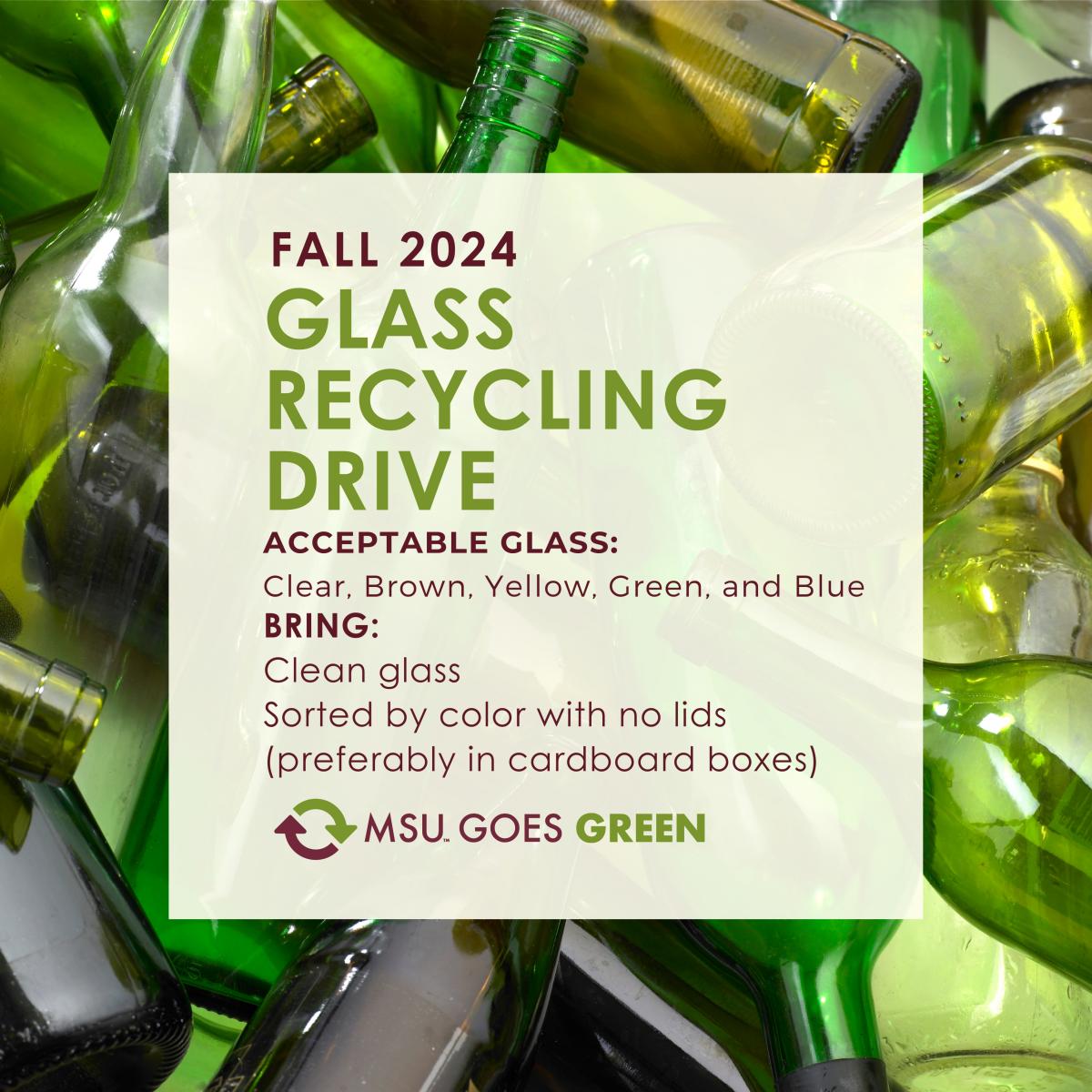 MSU hosting Fall Glass Recycling Drive Oct. 22 | Mississippi State ...